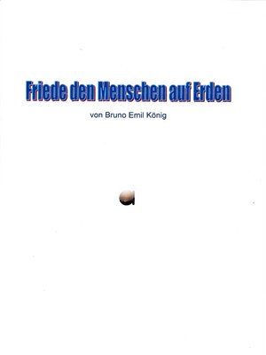cover image of Friede den Menschen auf Erden